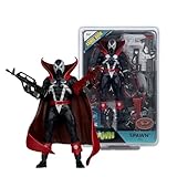 McFarlane Spawn 77 (Black and Red) 7in Action Figure with Comic Toys Digital Collectible [Red Platinum Edition]