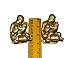 Uniquebazar4u Mother with Child Cabinet Drawer Pull | Brass Mom and baby Shape Cupboard Knobs and Handle