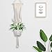 SOONOW 3 Pack Macrame Plant Hangers, Hanging Planters for Indoor Plants with Hooks Home Decor
