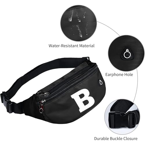Image of Fanny Packs for Men and Women, Water-Repellent Sports Waist Pack Bag for Travel Hiking Running Hands-free