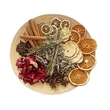 Simmering Potpourri, Simmer Pot Potpourri - Dried Orange Slices, Cinnamon, Cloves, Apple Slice, Rosemary, Apple Slice, Perfect Christmas House Warming Hostess Gift