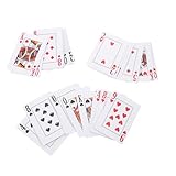 ZUNOXAZ 盲 ポーカー 大 印刷版 盲目者用エンターテイメント ゲーム 目の不