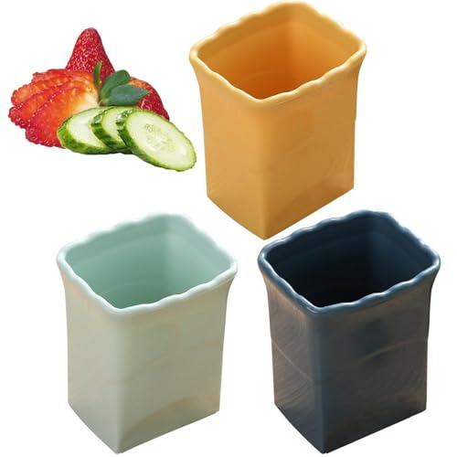 カップスライサー フルーツ コアー スライサー ディバイダー ウェッジャー エッグスライサー フルーツ 野菜 サラダ バナナ ストロベリー カッター キッチン ガジェット 3個