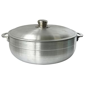 Wee’s Beyond Heavy Gauge Caldero Dutch Oven with Aluminum Lid, 9.5 quart, Silver