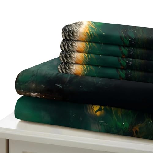 Housse de couette astronaute renard 260x220 cm en microfibre douce