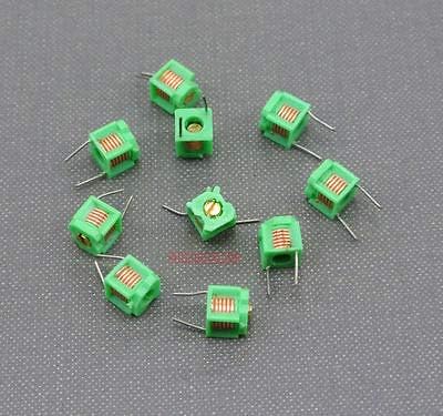 100pcs Variable Inductors Assortment,Coil Adjustable,1.5T-5.5T