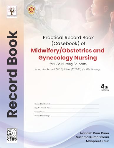 Image of Practical Record Book Of Midwifery Obstetrics And Gynecology Nursing For Bsc Nursing Students 4Ed (Pb 2025)