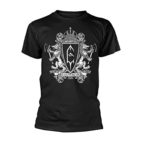 T-Shirt Homme Noir Emperor Crest 2 aux finitions soignées