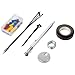 Powerbuilt 100 Piece Motorcycle Tool Kit with Roll Pouch, Roadside, Travel Wrenches, Ratchet, Sockets - 643028ECE