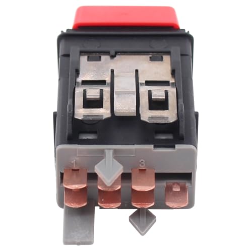 Warnblinker Schalter Warnblinkschalter Relais Warnlicht Druckbetätigung Warnblinklicht Warnblitzschalter Notblinkschalter Notfall Zugschalter Notlicht für Transporter T4 California Polo 6N Lupo Amarok