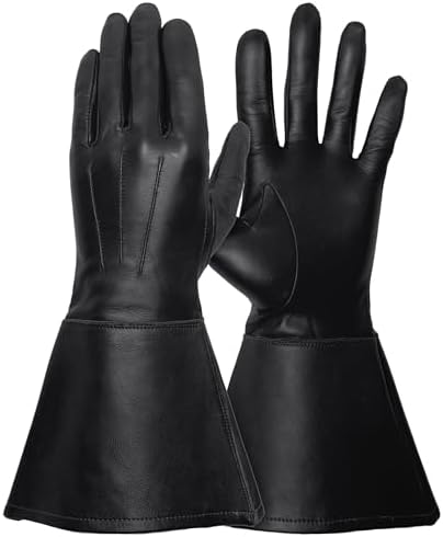 Tough Gloves® Enforcer Unlined Cabretta Leather Gauntlet Gloves