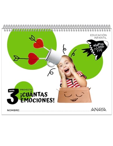 Portada de ¡Cuántas emociones!. Nivel 3