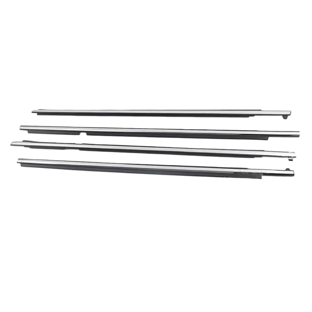 Mzxygkli One Color Car Window Weather Strip 4Pcs Car Weatherstrips Window Moulding Seal Belt For Land For Cruiser For Lc200 2008-2019