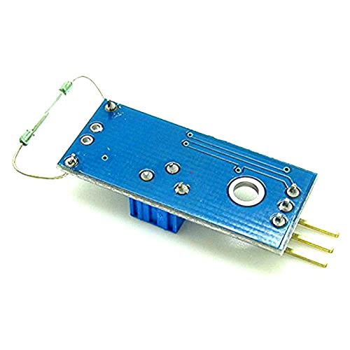 Reed Sensor Module Magnetron Module Reed Switch MagSwitch for Arduino Digital Switch Output DC 3.3V-5V Wide Voltage