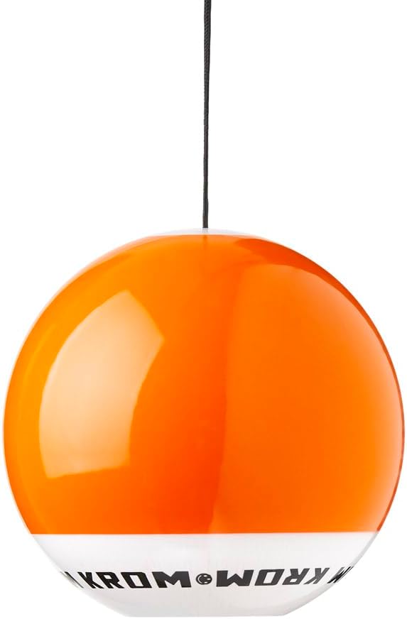 KROM - Kendama Toy POP LOL Orange - High Wood Quality - Extra Strong - for Beginner and Pro - Gift Pack : Extra String + Stickers image 3