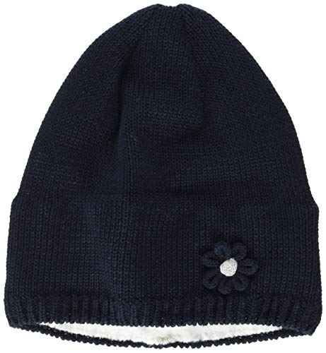 Preisvergleich Produktbild Sterntaler Mädchen Strickmütze für Babys und Kleinkinder, Blau (Marine), 47