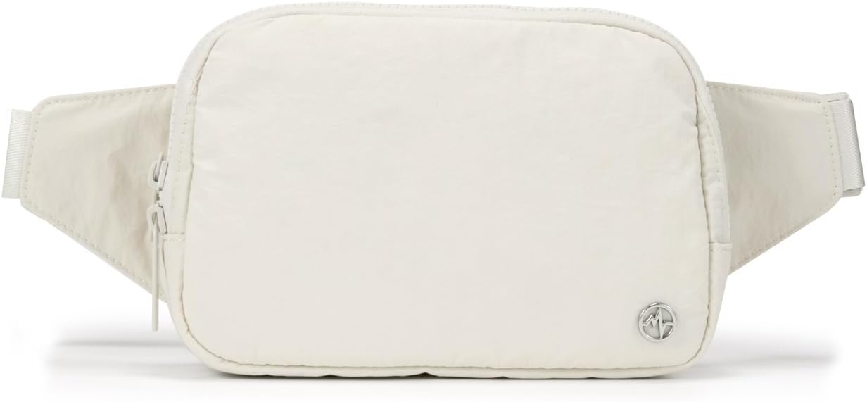 Pander Belt Bag Large 2L, Nylon Fanny Pack Purse for Women and Men with Adjustable Strap