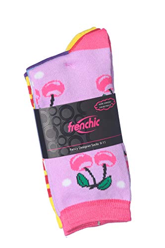 Image of Frenchic 12 /24 /48 Pairs Pack Women's Colorful Patterned Cute Funny Casual Fashion Crew Socks