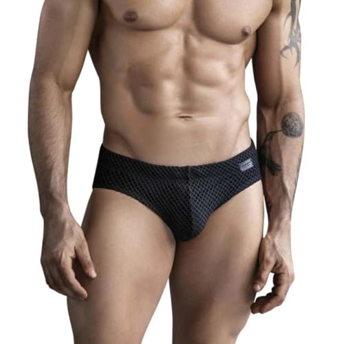 Clever Moda Masculine Fashion Mens Swim Briefs Trunks Swimwear
