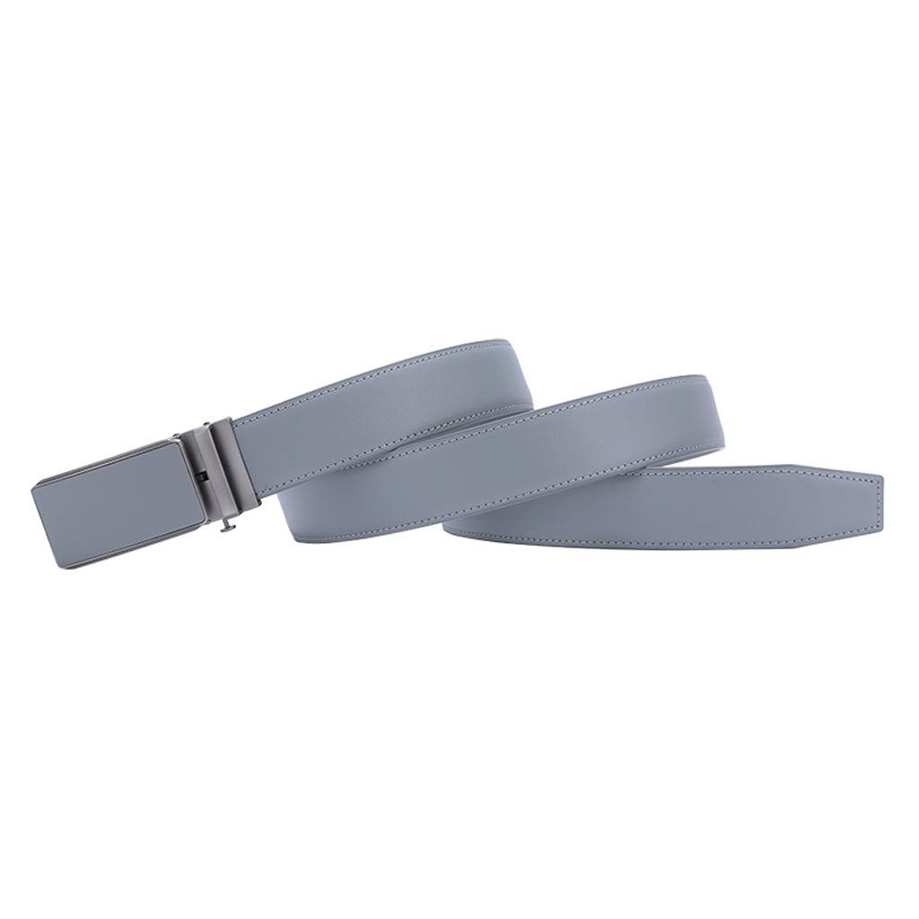 Ceinture homme en cuir avec boucle automatique en métal pour un cadeau masculin idéal