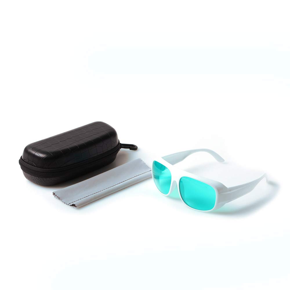 635nm 650nm 694nm 52＃ Lunettes de sécurité laser Protection laser rouge Lunettes de protection laser