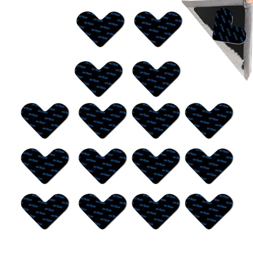 Shakven Adesivos de carpete para tapetes de área, Almofadas de tapete antiderrapantes dupla face ade