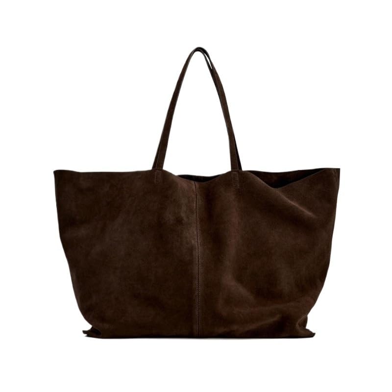 Sac fourre-tout femmes rétro en velours givré grande capacité pour l'automne hiver