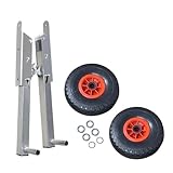 Mise à l'eau et sortie de l'eau sans effort : les roues de mise à l'eau facilitent la mise à l'eau et la sortie de l'eau de votre bateau. Conçues pour une maniabilité fluide, ces roues vous permettent de faire rouler facilement votre bateau de la remorque à l'eau et vice-versa avec un minimum d'effort