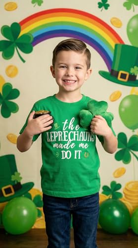Image of Boys Short Sleeve Funny Graphic Tees for Toddler to Big Kid