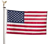 American American 100% Made in The USA US Flag Seasonal Designs US Flag, 20-Feet