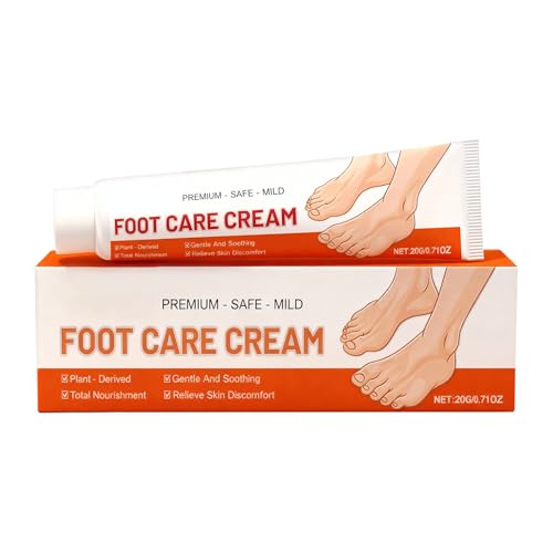 Crema Para Pies, Fórmula No Grasa, 20 G, Ungüento Removedor De Callos De Talón Seco, Hidratante Reparador, Efecto Suavizante, Para De Rodillas Muertas Agrietadas, Cuerpo, Noche, Viaje Diario, Du