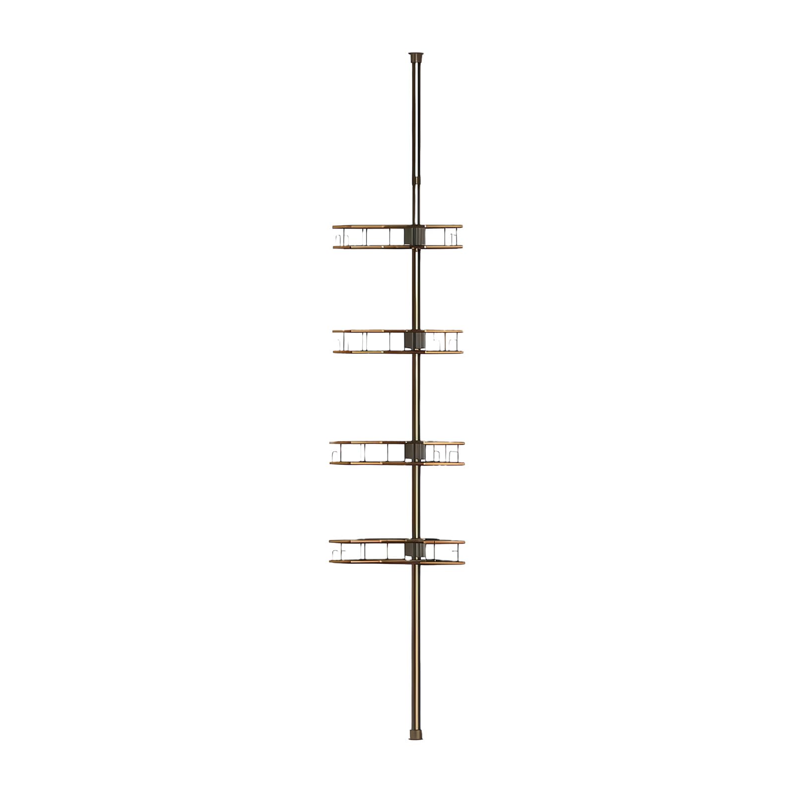 Msioytog Bathroom Organizers Containing Fixed Hook and Efficient Drainage for Storage in Wet Area Bathroom Storage