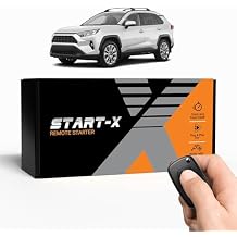 Start-X Remote Starter Kit for Toyota RAV4 Non-Hybrid 2019, 2020, 2021, 2022, 2023, 2024 Vehicles with Key Ignition | Plug & Play | Use Your OEM Key Fob | Lock 3X to Remote Start | No Wire Splicing
