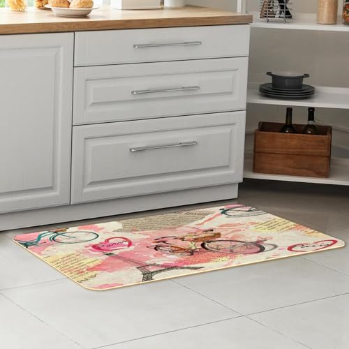 Alfombrillas de cocina antideslizantes VAPOKF lavables y absorbentes 7