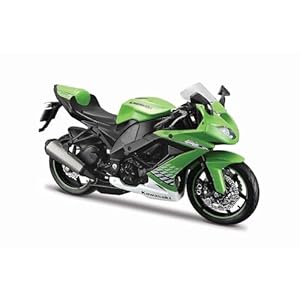 Maisto Kawasaki Age 3+ Ninja ZX-10R Motorbike – 1:12 Scale – Incredibly Detailed Die-Cast Replica Collectible Motorcycle