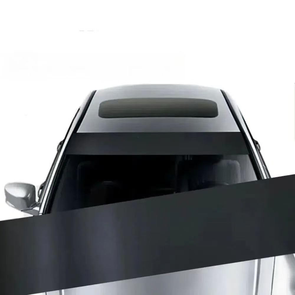 CHOUGONSI Windshield Sunstrip for FIAT Tipo Schrägheck 357 I 2016-2020, Windscreen Banner Visor Strip Window Sticker Glare Protection Shade Film Front Glass Mesh,A-127x19cm