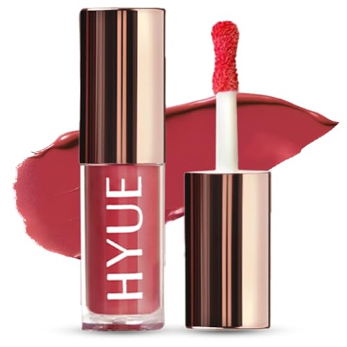 Image of HYUE HydraMatte Liquid Lipstick | 2.2ml | Terracotta Tease Soft-Matte Long-Wear | Intense Color | with Jojoba, Almond & Gooseberry Extracts | Travel-Friendly | Precision Tip | 16 Bold Shades