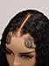 UNICE Bye Bye Knots Glueless Wig Pre Plucked Pre Cut Water Wave 7x5 Lace Front Wigs Human Hair Wet and Wavy Put on and Go Glueless Human Hair Wig 150% Density 22 inch