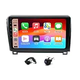 10.1-inch Car Stereo for Toyota Tundra 2007-2013 Sequoia 2008-2018 with Carplay Android Auto Android 15 4GB+64GB Touch Screen Radio with GPS Navigation FM/RDS SWC WiFi Bluetooth Mirror Link
