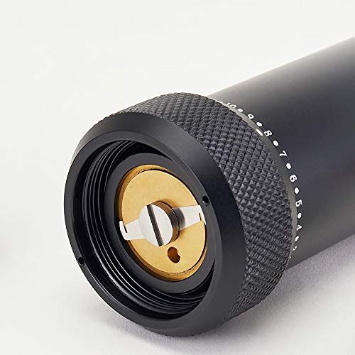 EXCLVEA Einfach zu Bedienende Kaffeemühle Handbuch Externe Werteeinstellung Handkurbel Kaffeebohne Grinder… – Bild 5