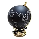 spardose globus weltkugel Material: Keramik, Kreide Annastore Spardose Weltkugel, schwarz mit Kreide zum Beschriften Sparbüchse