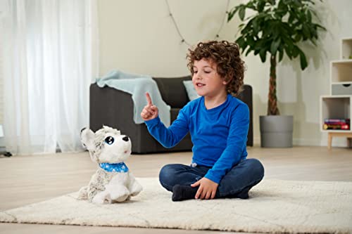Peluche Chi Chi Love Husky interactif 30cm 12 commandes vocales 60 sons différents dès - vue 4