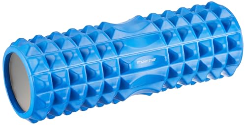 Amazon Brand - Symactive Grid Foam & Deep Tissue Foam Roller For Deep Tissue Massage,