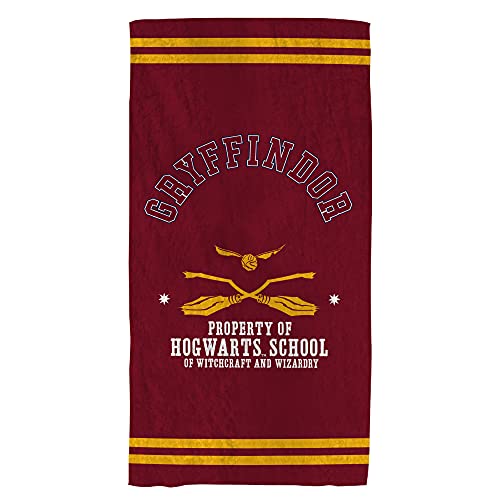 Harry Potter Quidditch Team - Toalla de Playa (75 x 150 cm) Cover