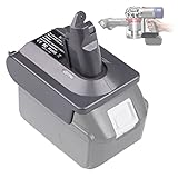 MT18V6 Akku Adapter für Dyson V6, Konvertiert für Makita 18V Akku für Dyson V8 Akkus,Dyson V6 SV04 SV03 DC59 DC58 DC62 SV09 SV05 Animal Absolute Motorhead Kabellose Vakuum batterien (Nur Adapter)