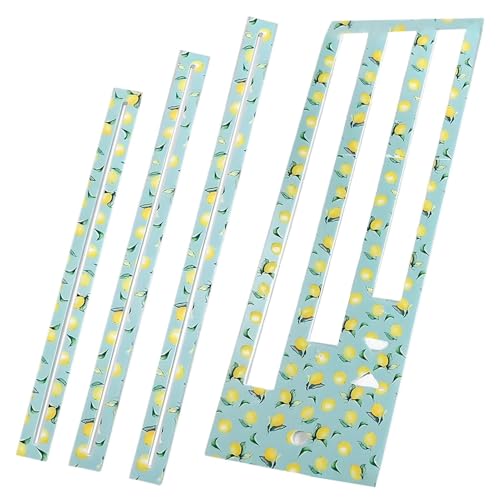 Plantilla de bolsillo con cremallera, plantillas acrílicas para hacer cremalleras para medir cremalleras, juego de plantillas de fabricación de cremalleras para bolsas