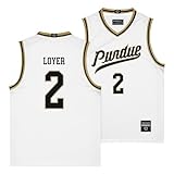 NIL Store Fletcher Loyer Purdue Men's Basketball White Jersey