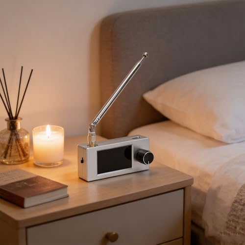 Radio portátil SI4732 con pantalla de 1.9 pulgadas miniatura 5