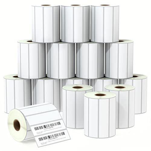 Étiquettes multifonctions BETCKEY 10.2x2.5cm pour imprimantes Zebra et Rollo