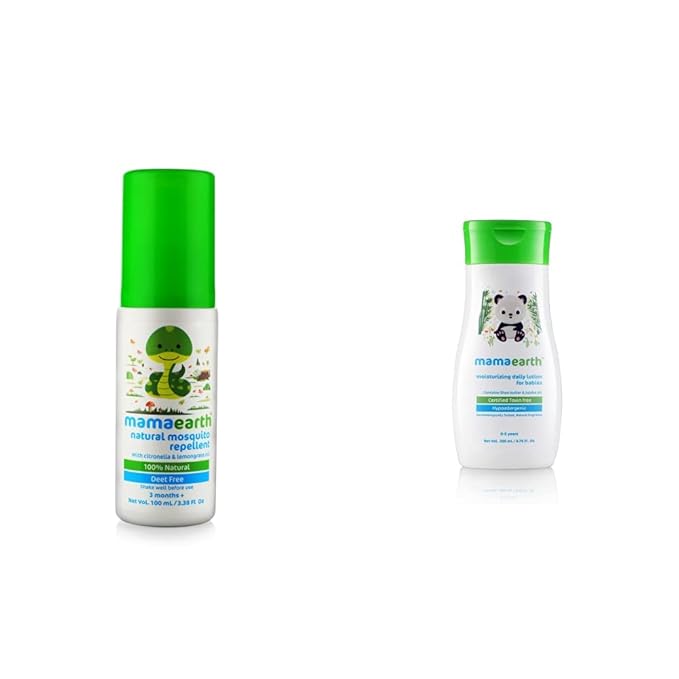 Mamaearth Natural Insect Repellent for Babies (100 ml) & Daily